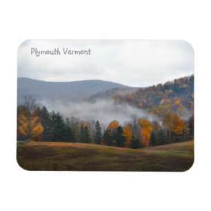 Vermont Autumn Morning Magnet