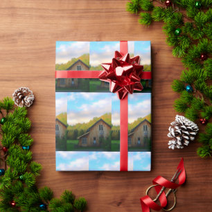 Vermont Barn Wrapping Paper
