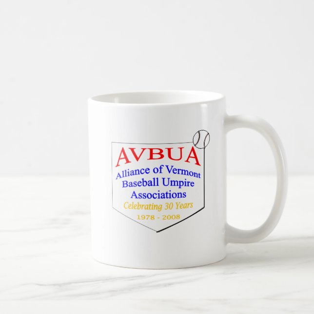 Vermont Baseball Umpire Mug (Right)