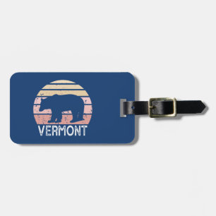 Vermont Bear Luggage Tag