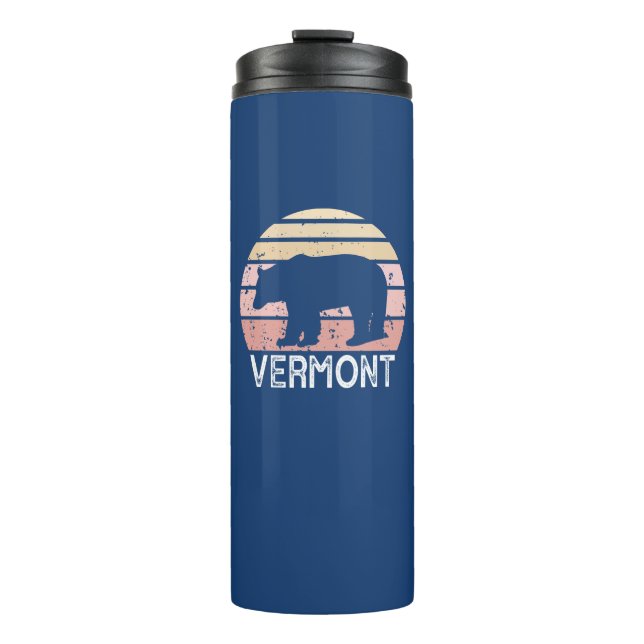 Vermont Bear Thermal Tumbler (Front)