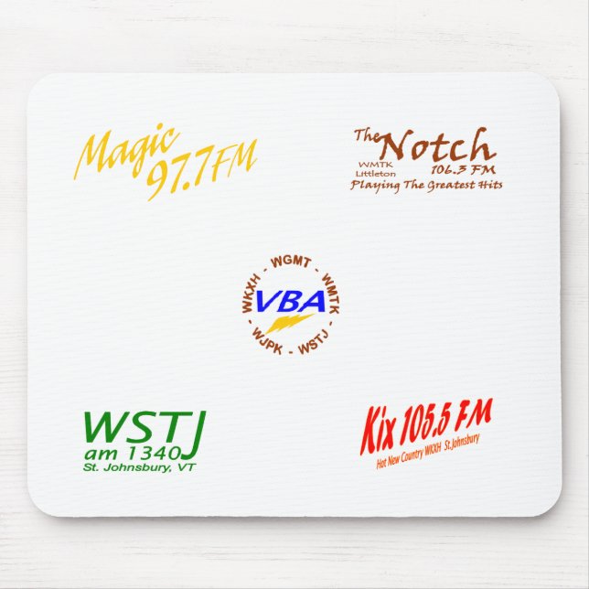 Vermont Broadcast Mouse Pad (Front)