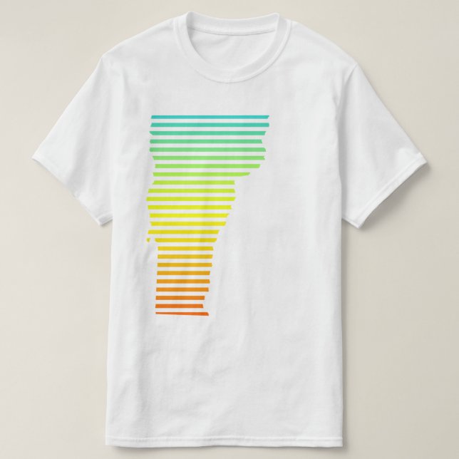 vermont chill fade T-Shirt (Design Front)