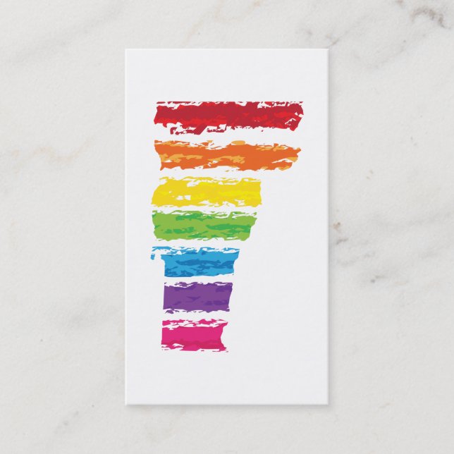 vermont colour strokes business card (Front)