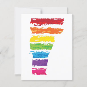 vermont colour strokes invitation