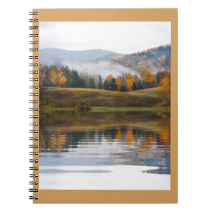 Vermont Country Landscape Spiral Notebook