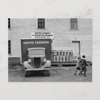 Vermont Dairy Co-op, 1930s Postcard