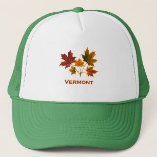 Vermont Fall Foliage - Maple Leaves Trucker Hat
