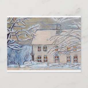 Vermont Farmhouse Postcard