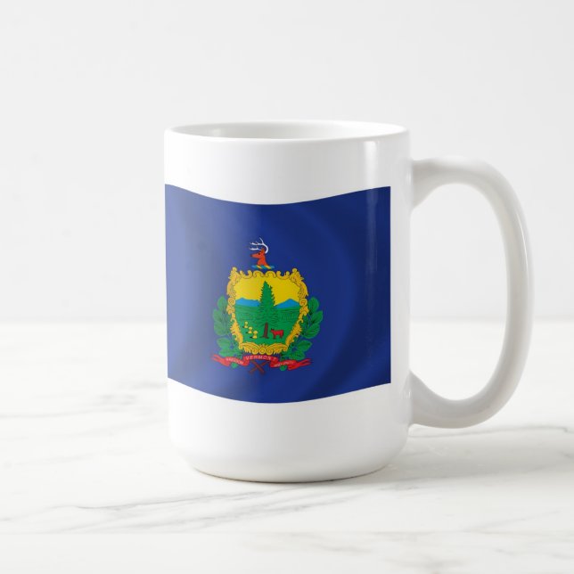 Vermont Flag Mug (Right)