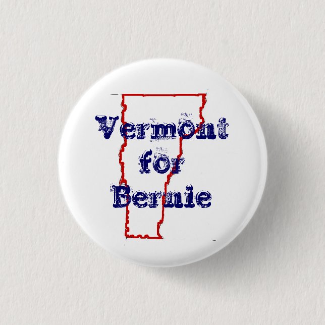 Vermont for Bernie 3 Cm Round Badge (Front)