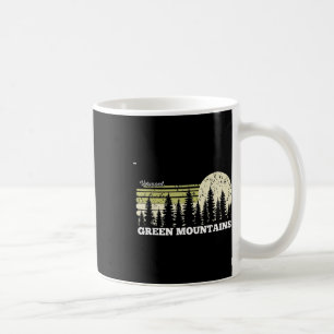 Vermont Hiking Green Mountains Trees Nature Forest Coffee Mug