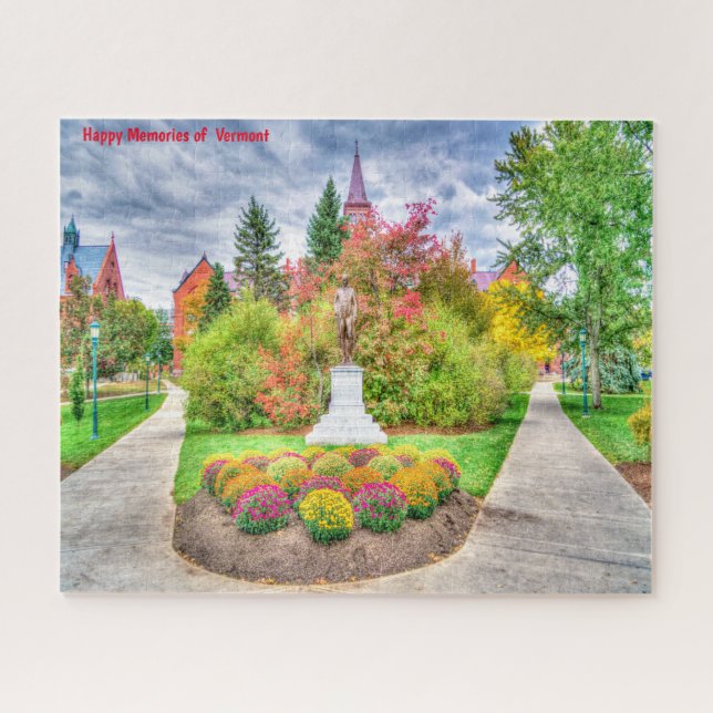 Vermont in the  Fall. Jigsaw Puzzle (Horizontal)