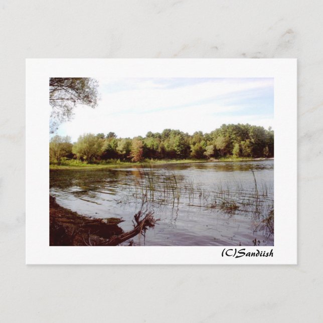 Vermont Lake Front Postcard (Front)