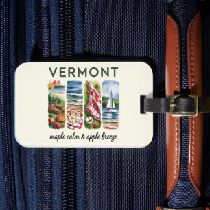 Vermont – Maple Calm & Apple Breeze  Luggage Tag