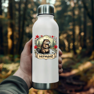 Vermont Nature Sticker Beaver & Woods Sticker