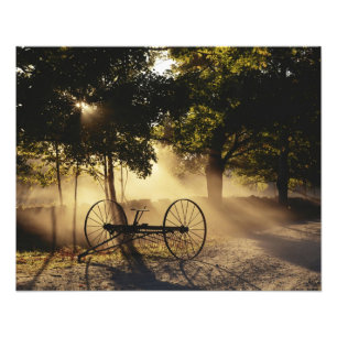 Vermont, Northeast Kingdom, Sunlight falling Photo Print
