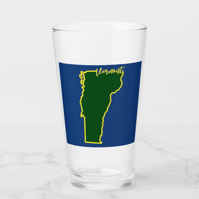 Vermont Pint Glass (Front)