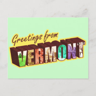 Vermont` Postcard