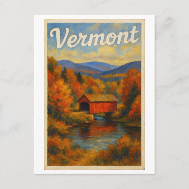 Vermont Postcard (Front)
