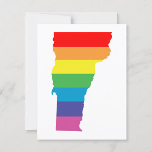 vermont rainbow invitation