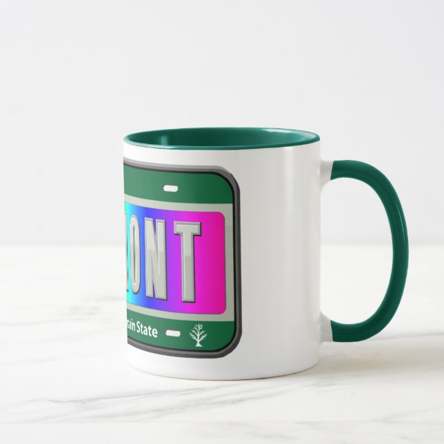 Vermont Rainbow State Mug (Right)