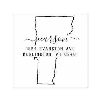 Vermont Return Address Stamp Self-Inking