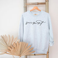 Vermont Script State Women’s Sweatshirt