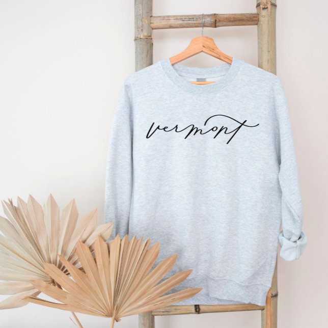 Vermont Script State Women’s Sweatshirt (Creator Uploaded)