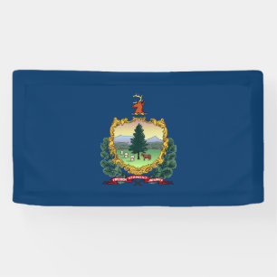Vermont State Flag Banner