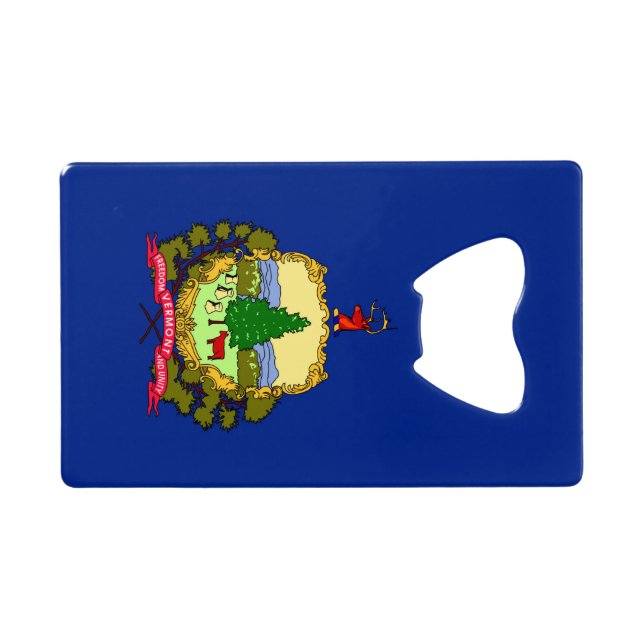 Vermont State Flag Design (Back Horizontal)