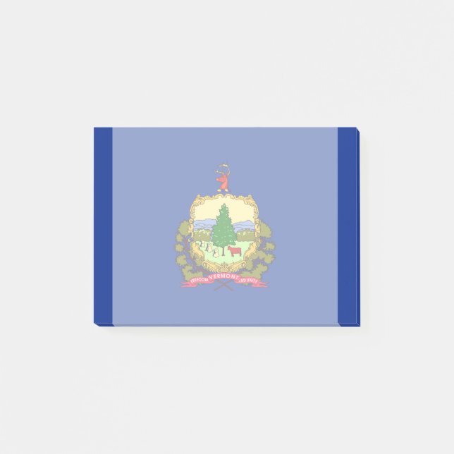 Vermont State Flag Design Post-it Notes (Front)