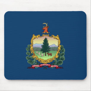 Vermont State Flag Mouse Pad