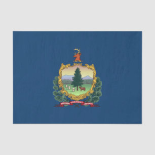 Vermont State Flag Tissue Paper