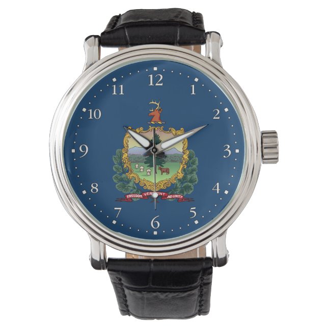 Vermont State Flag Watch (Front)