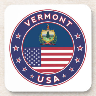 Vermont sticker, phone case, tote bag, wall clock coaster