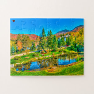 Vermont Stowe Jigsaw Puzzle