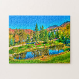 Vermont Stowe. Jigsaw Puzzle