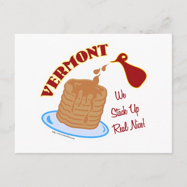 Vermont Syrup Postcard (Front)