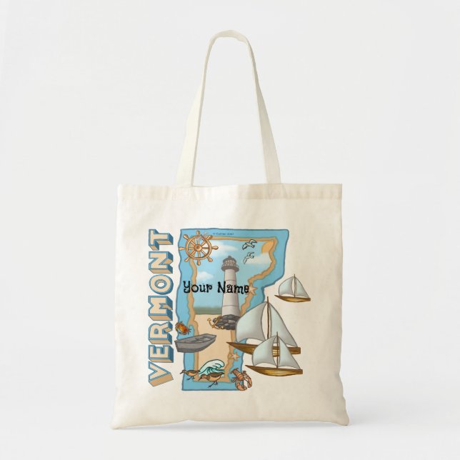 Vermont Tote Bag (Front)