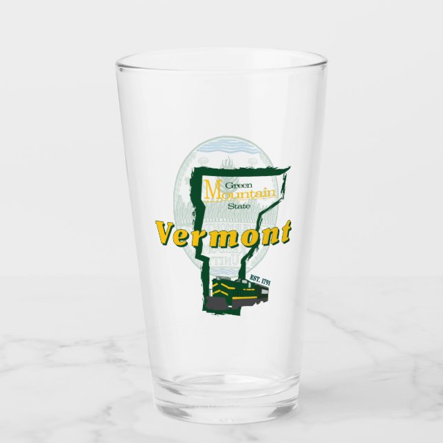 Vermont Tumbler Glass (Front)