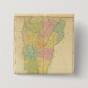 Vermont US 15 Cm Square Badge