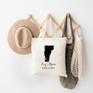 Vermont Wedding Welcome Tote Bag