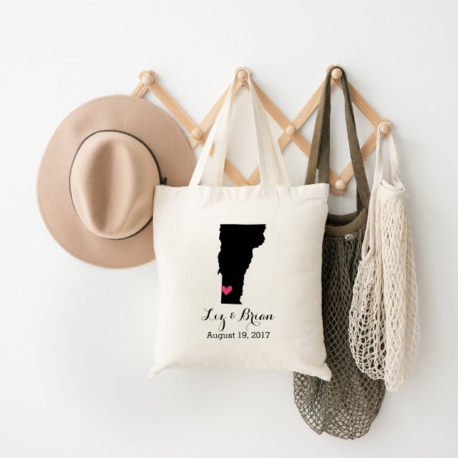 Vermont Wedding Welcome Tote Bag (Creator Uploaded)