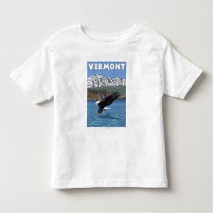 VermontEagle Fishing Toddler T-Shirt