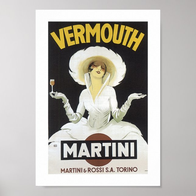 Vermouth Martini Poster (Front)