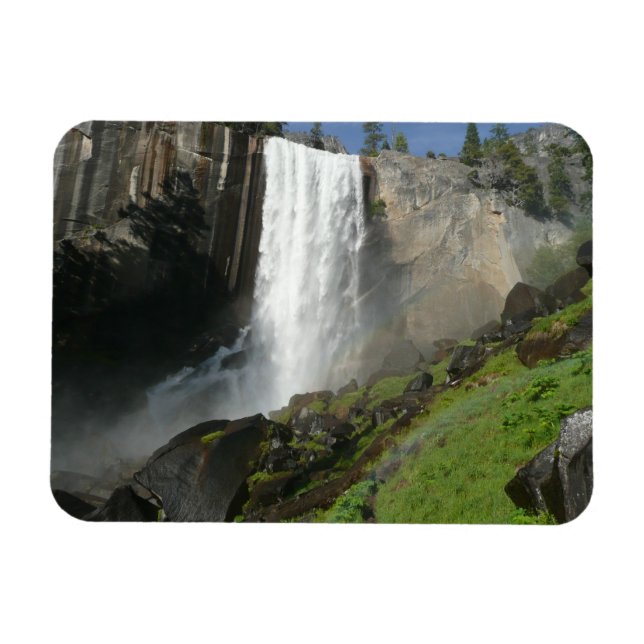 Vernal Falls I in Yosemite National Park Magnet (Horizontal)