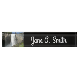 Vernal Falls I in Yosemite National Park Nameplate