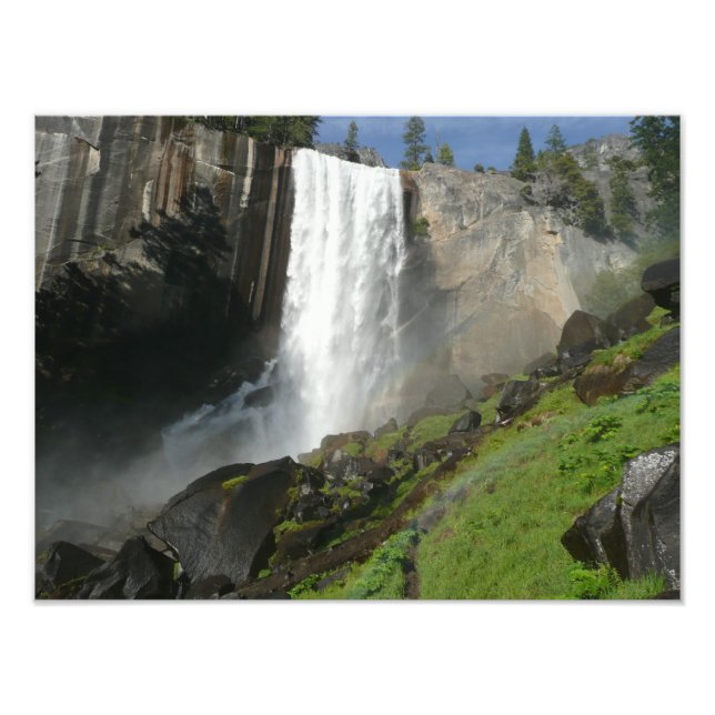 Vernal Falls I in Yosemite National Park Photo Print (Front)