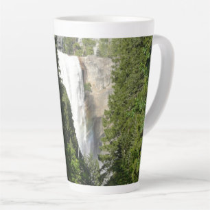 Vernal Falls II in Yosemite National Park Latte Mug